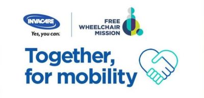 Invacare Europa arbeitet mit der Free Wheelchair Mission zusammen